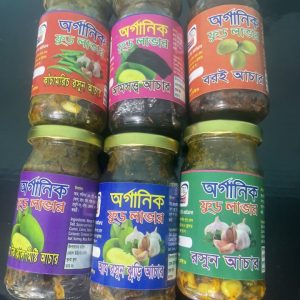৬ পিসের কমবো আচার টক-ঝাল-মিষ্টি সব স্বাদের একসাথে রাজকীয় কম্বো!
